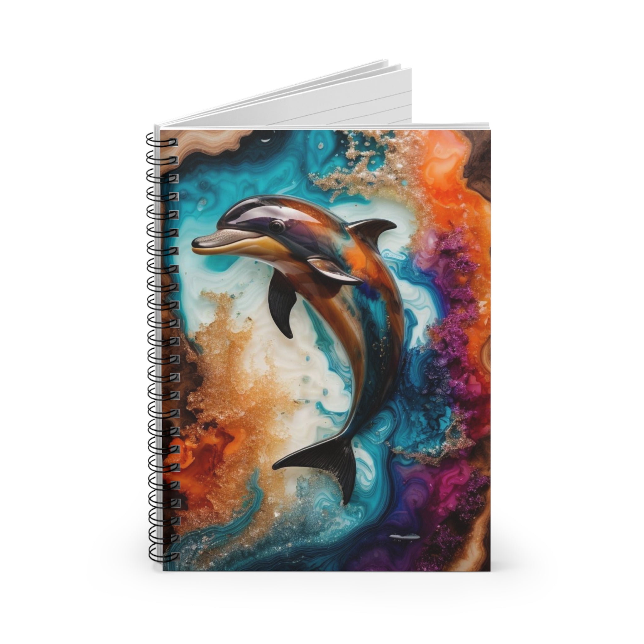 Mystic Waters Dolphin Notebook