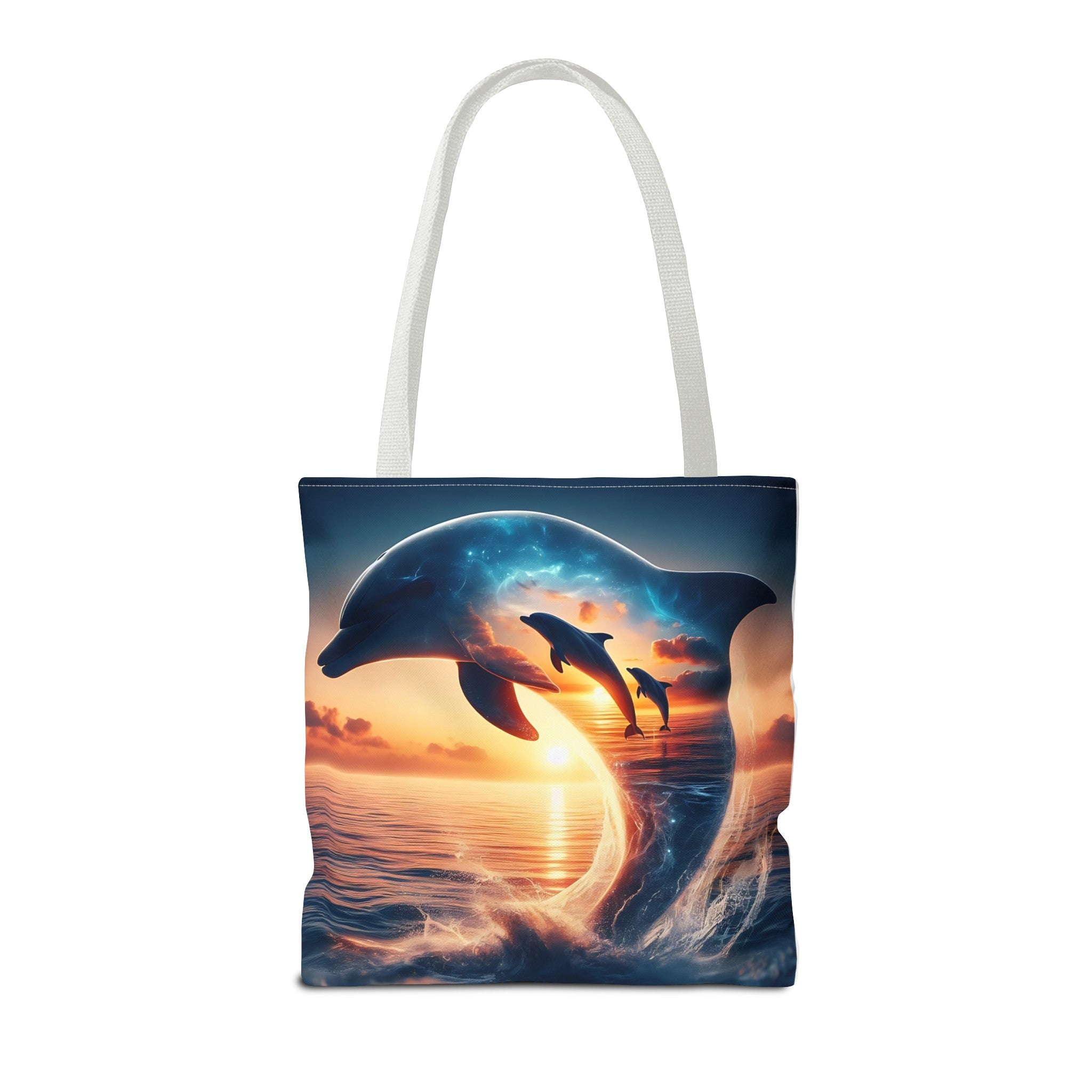 3 dolphin Tote Bag (AOP)