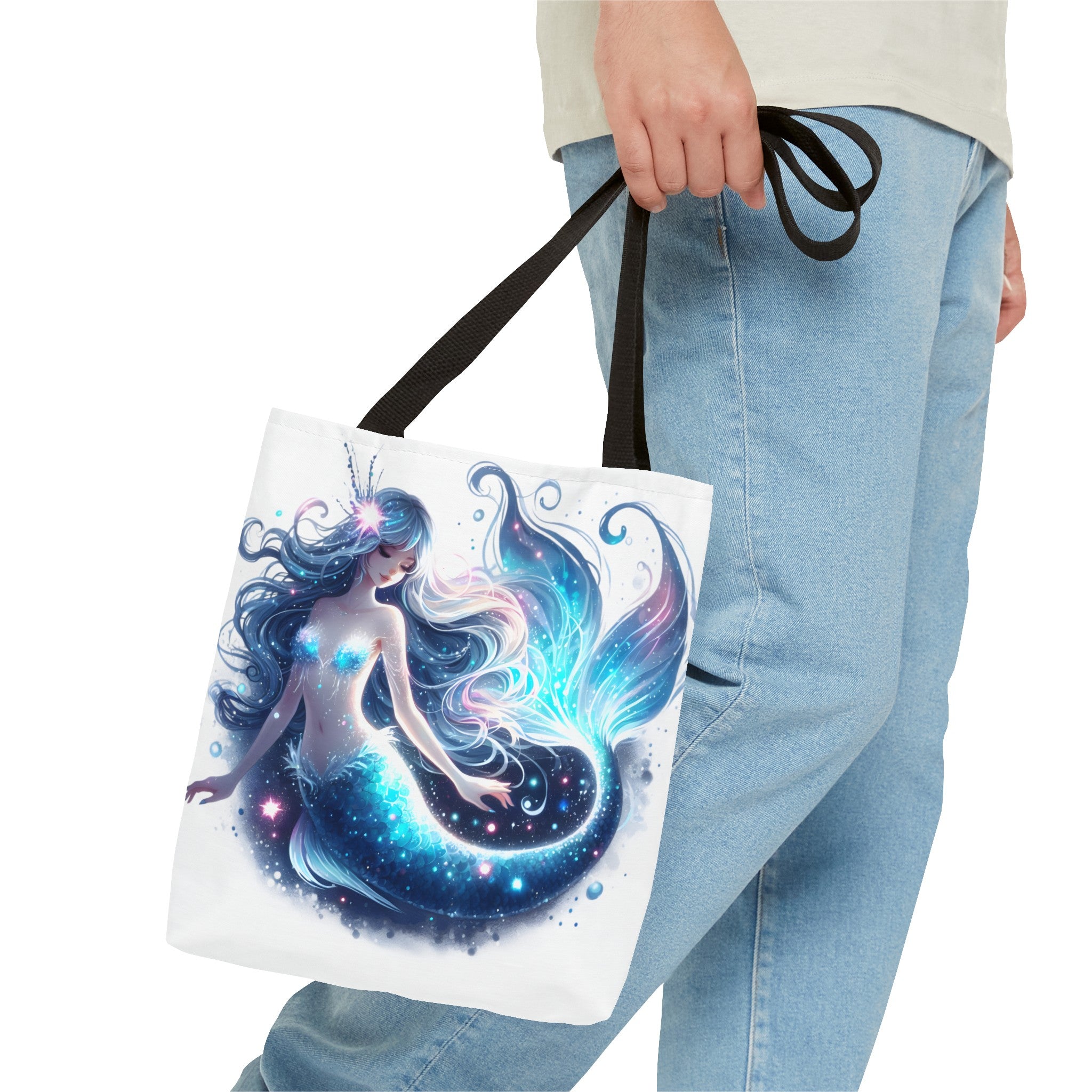 Mermaid Dreams Tote Bag – Colorful Print