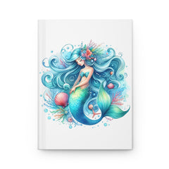 Sleeping Mermaid Hardcover Journal