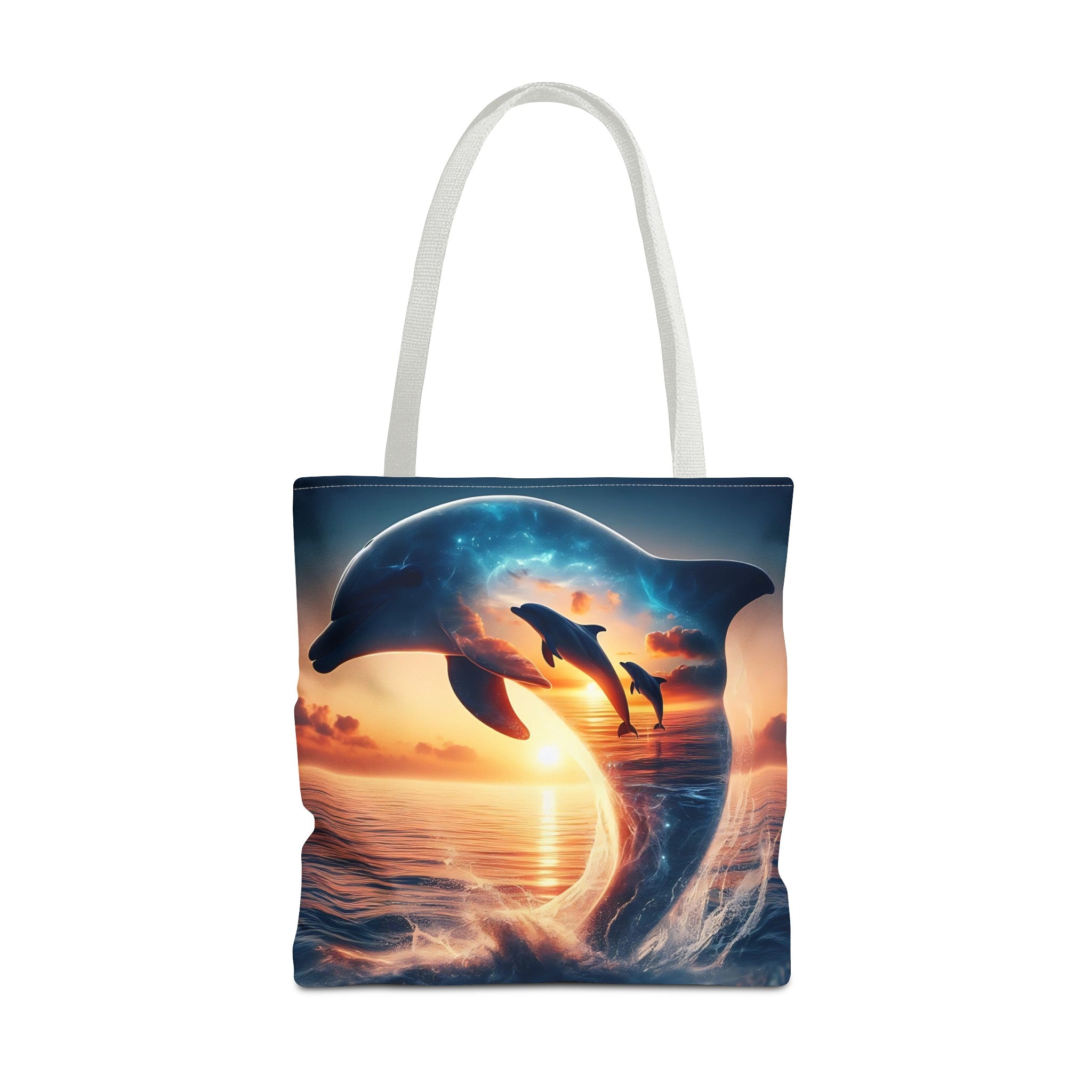 3 dolphin Tote Bag (AOP)