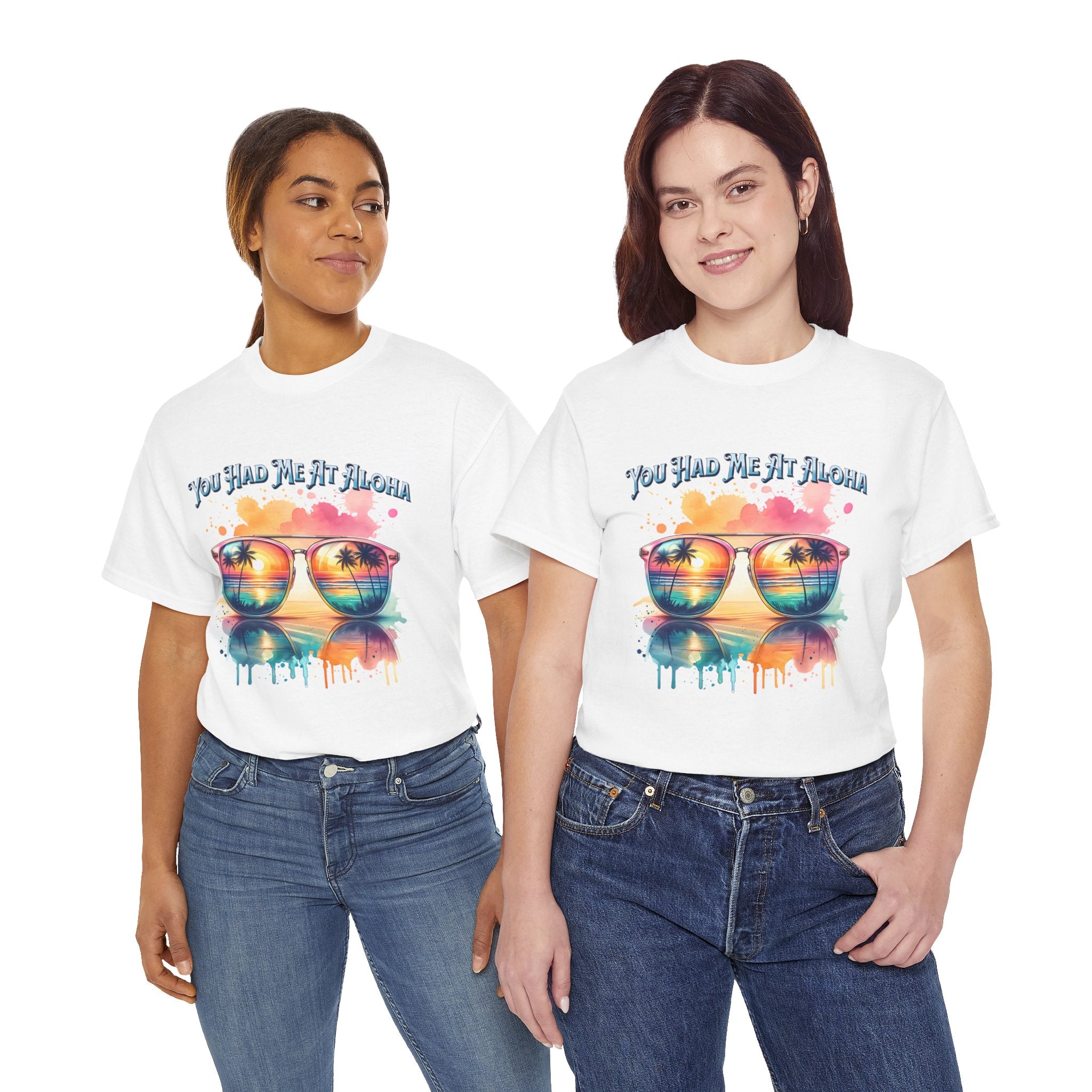 You Had Me At Aloha Heavy Cotton Tee shirt Unisex