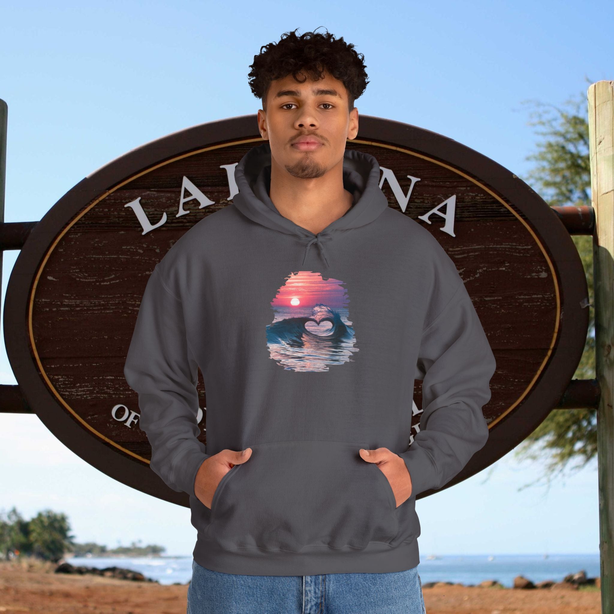Lahaina Hooded Sweatshirt Heavy Blend Unisex