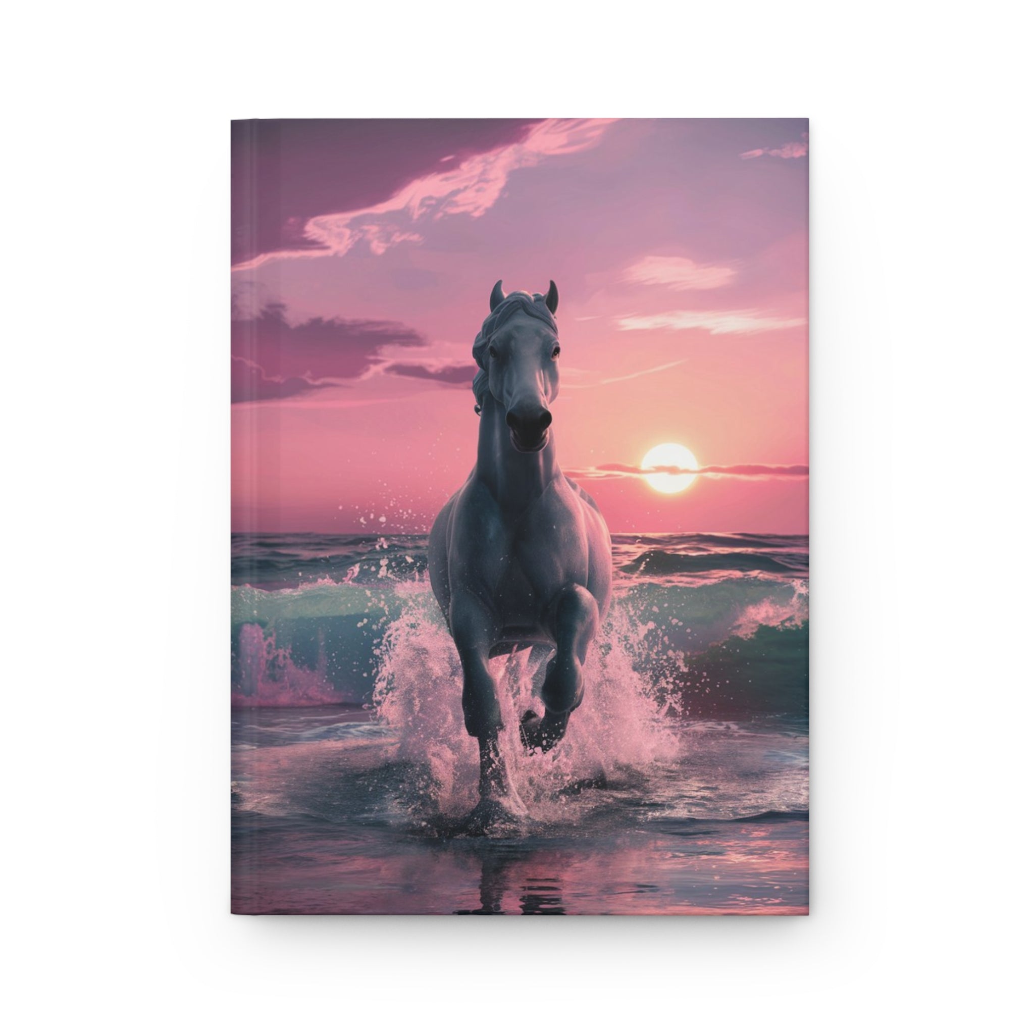 Ocean Breeze Stallion Hardcover Journal