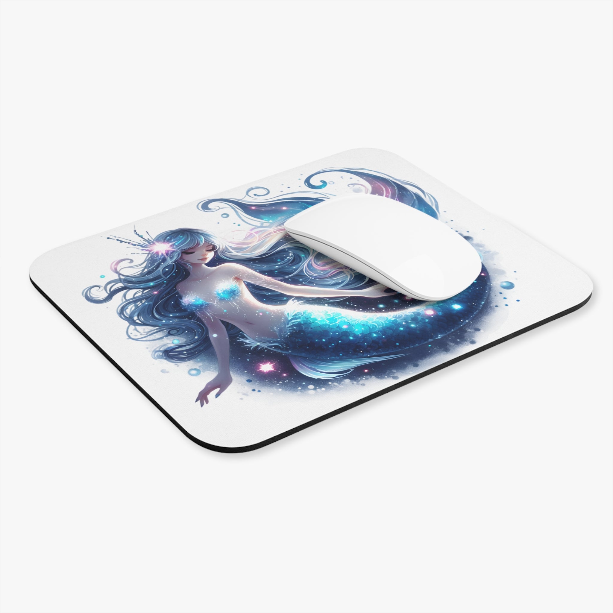 Whimsical Mermaid Mouse Pad (Rectangle)