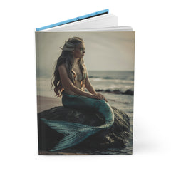 Serene Mermaid Hardcover Journal