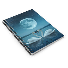 Swan Heart Notebook