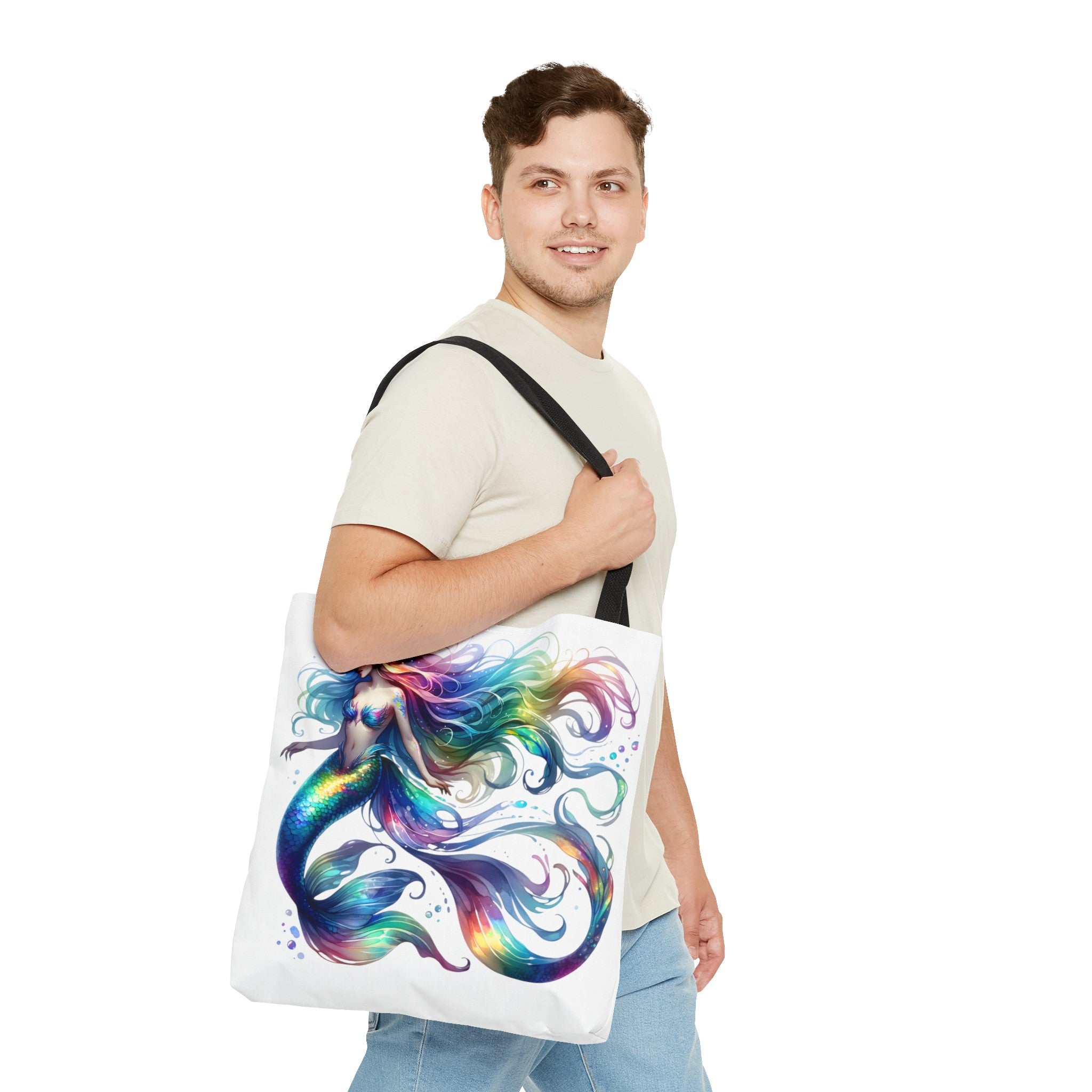 Rainbow mermaid Tote Bag (AOP)