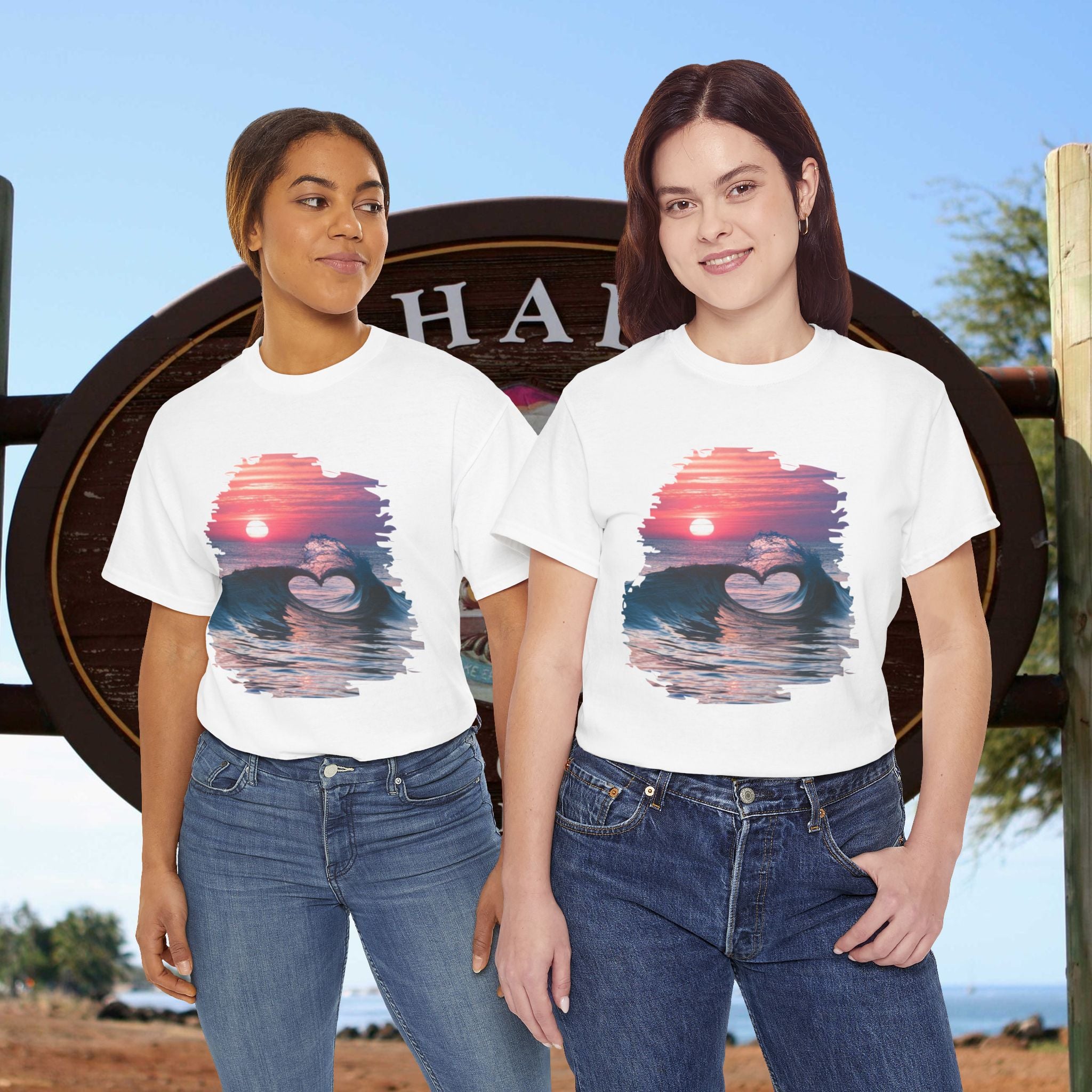 Lahaina Heavy Cotton Tee shirt Unisex