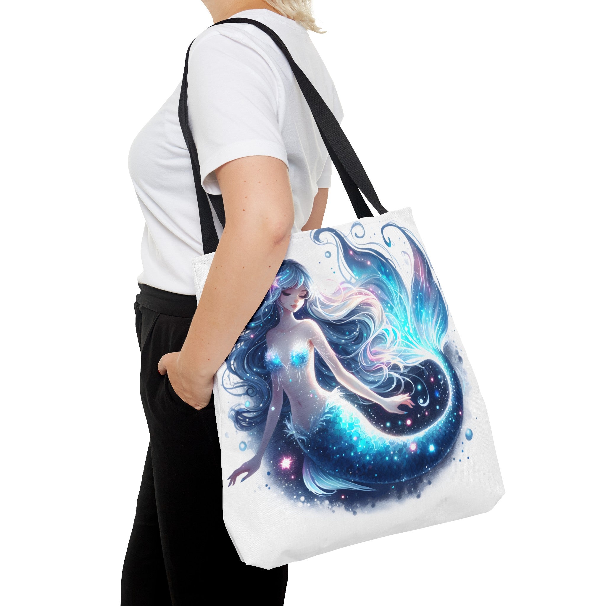 Mermaid Dreams Tote Bag – Colorful Print