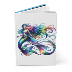 Rainbow Mermaid Hardcover Journal