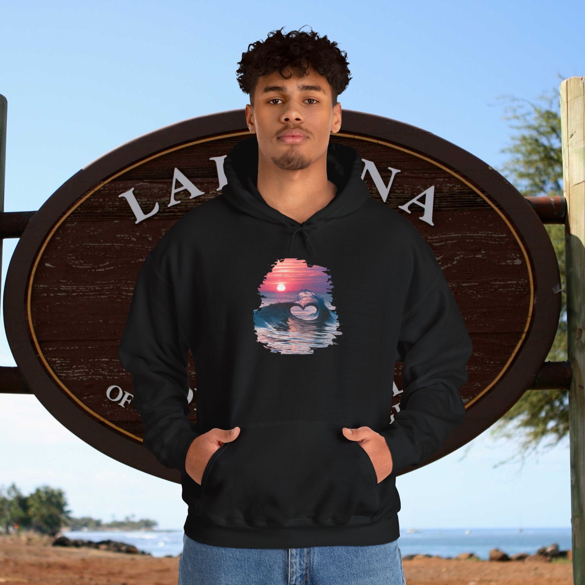 Lahaina Hooded Sweatshirt Heavy Blend Unisex