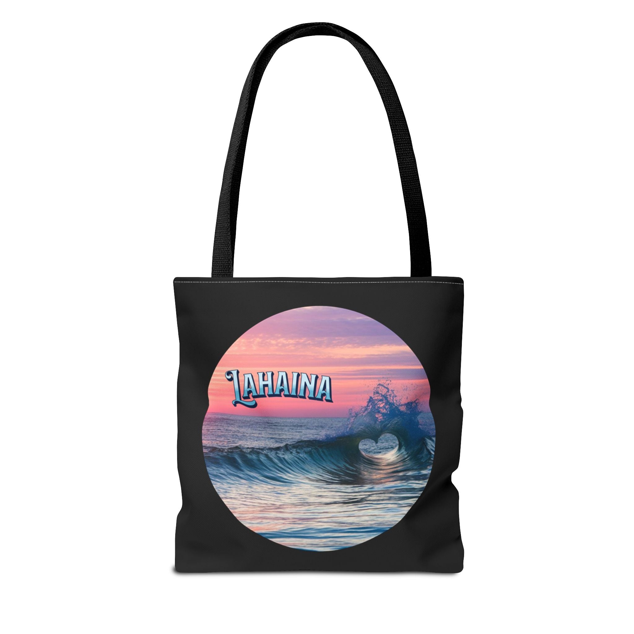 Lahaina Heart Wave Tote Bag