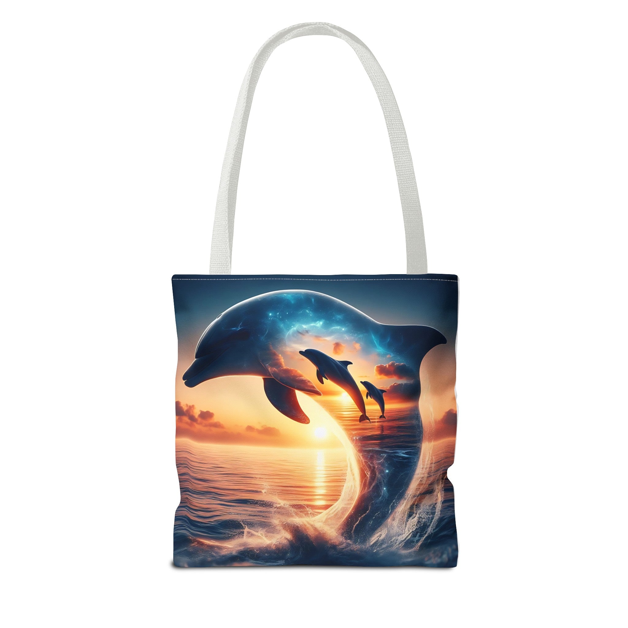 3 dolphin Tote Bag (AOP)