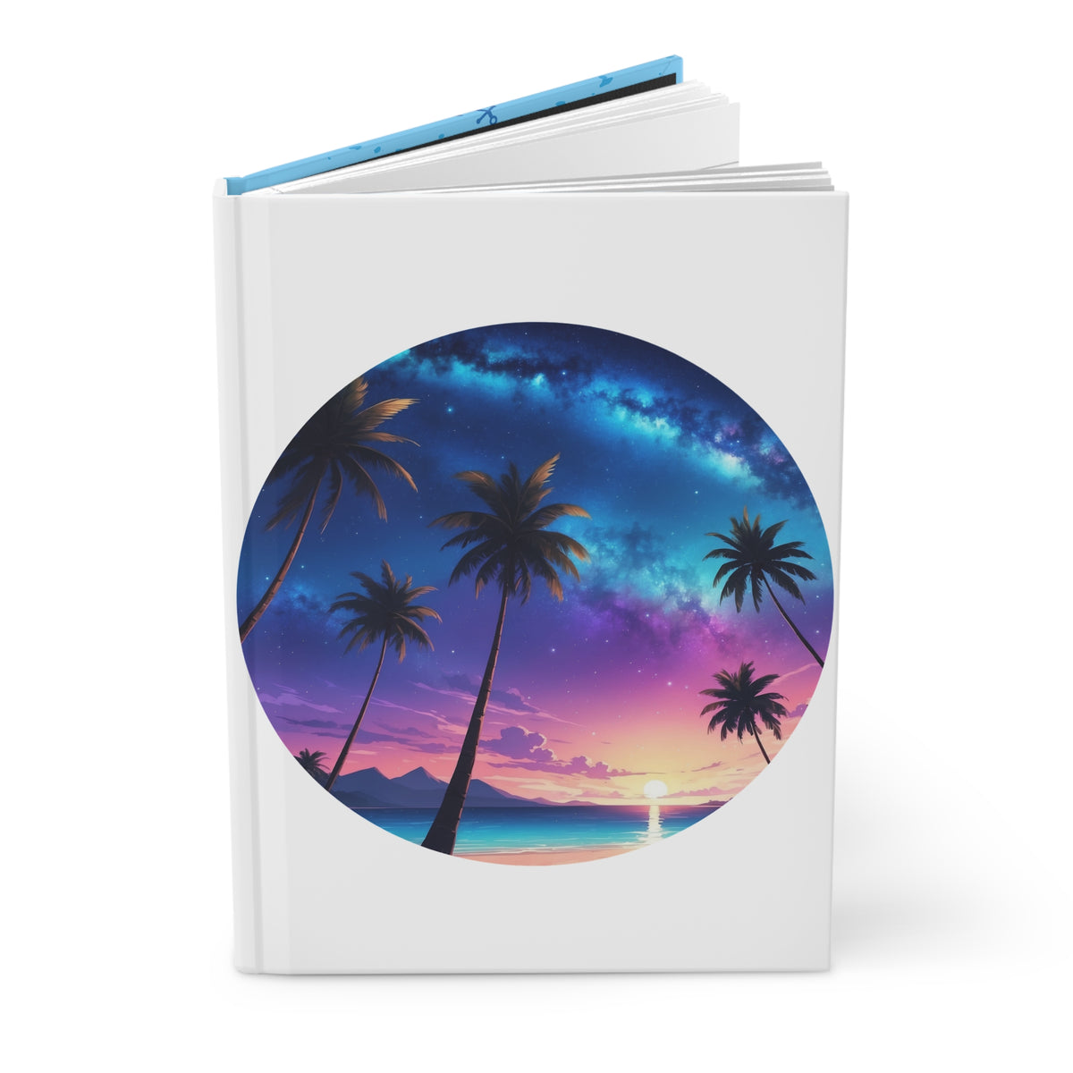 Twilight Palms Hardcover Journal