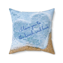 Ocean Spun Polyester Square Pillow