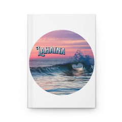 Lahaina Heart Wave Hardcover Journal