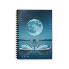 Swan Heart Notebook