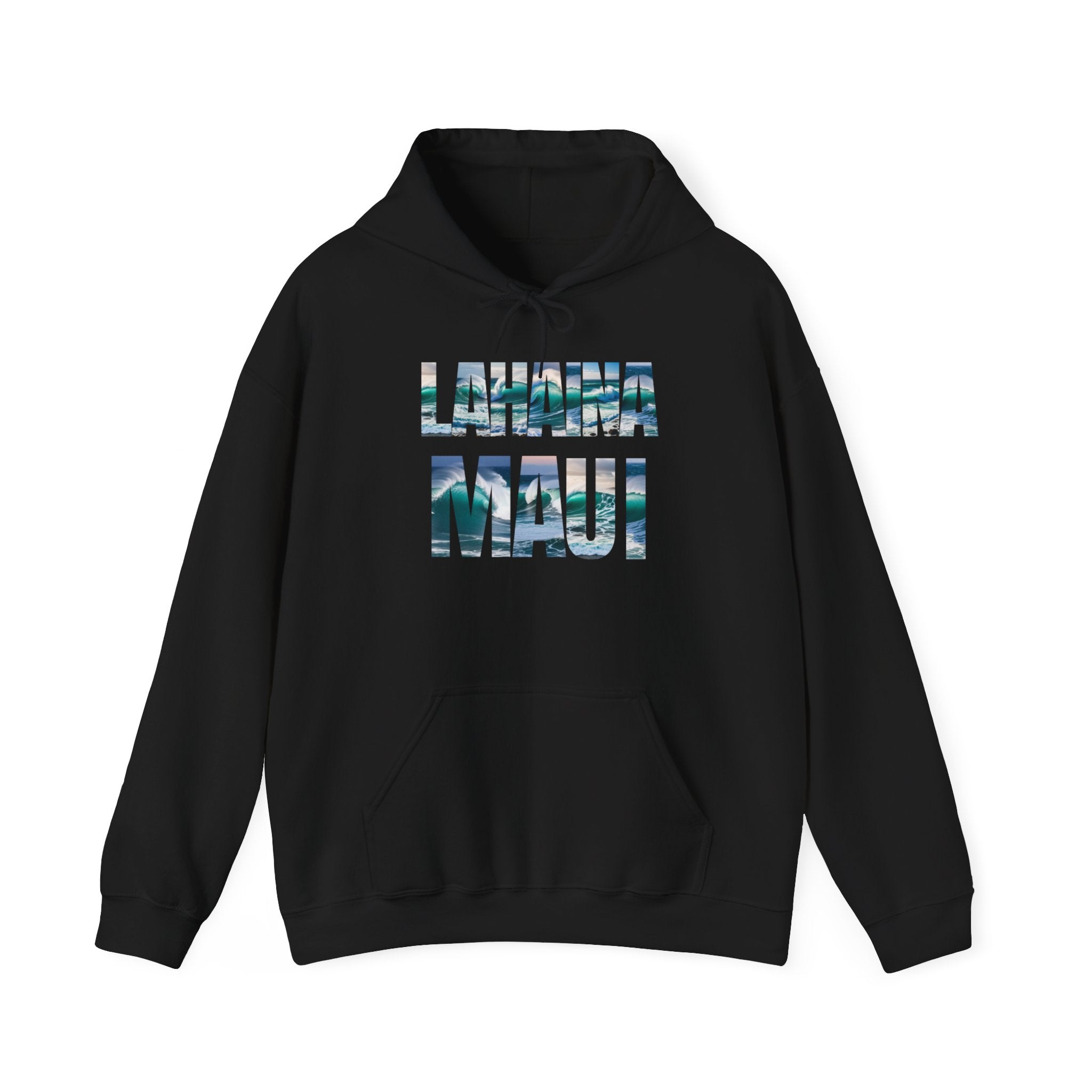 Lahaina Maui Hooded Sweatshirt Unisex Heavy Blend