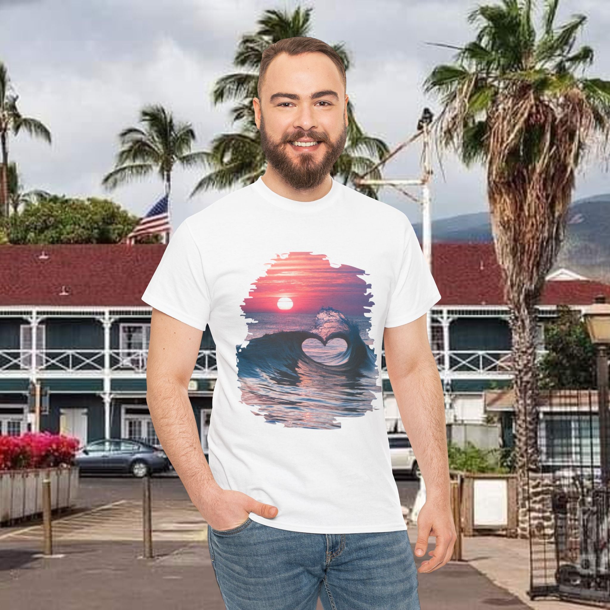 Lahaina Heavy Cotton Tee shirt Unisex