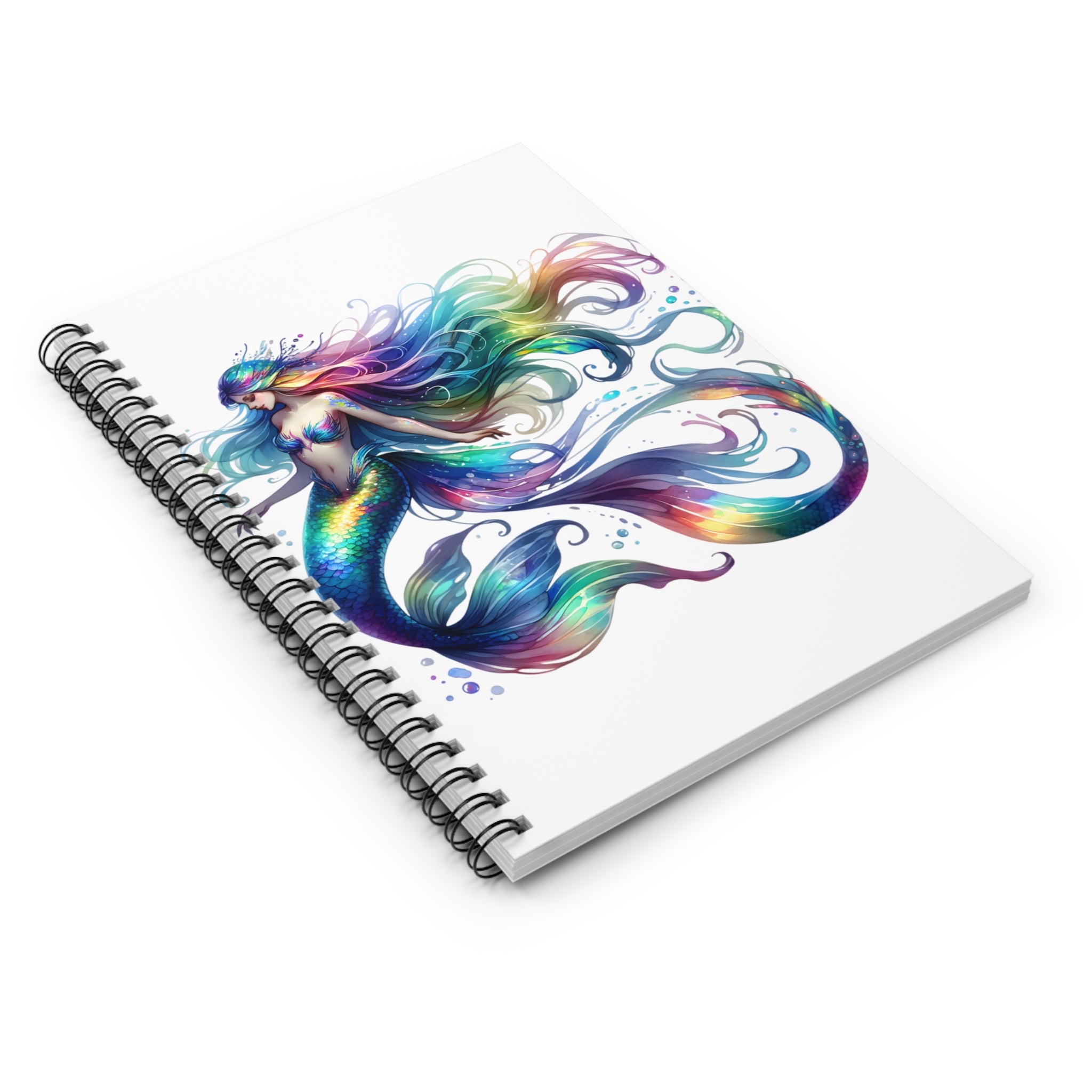 Rainbow Mermaid Notebook