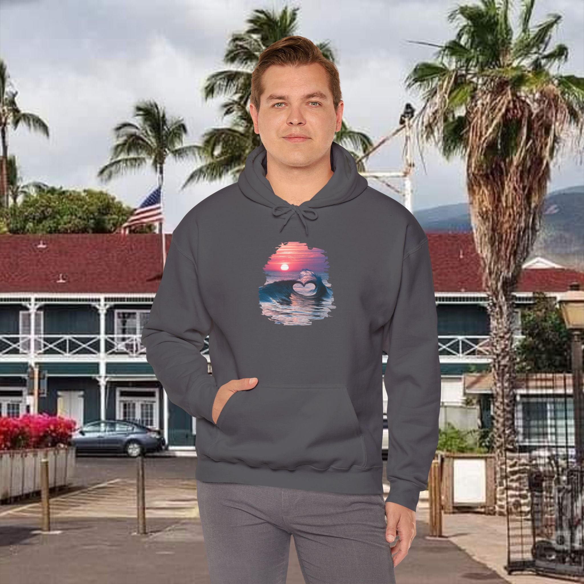 Lahaina Hooded Sweatshirt Heavy Blend Unisex