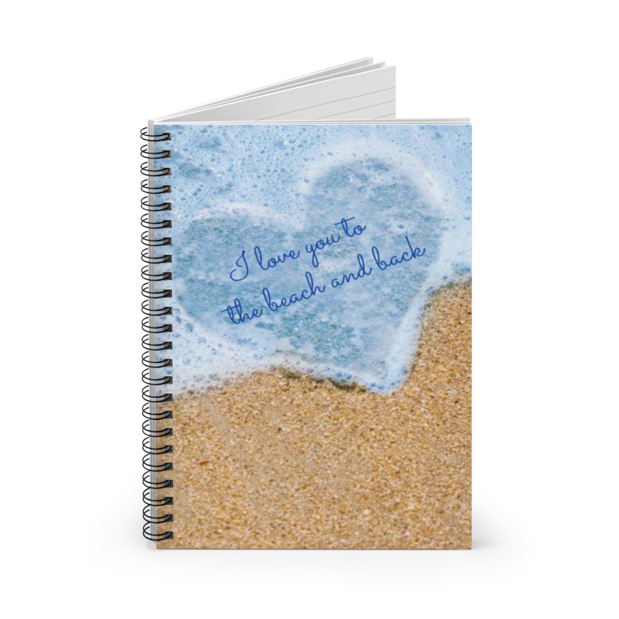 Beach and back Notebook