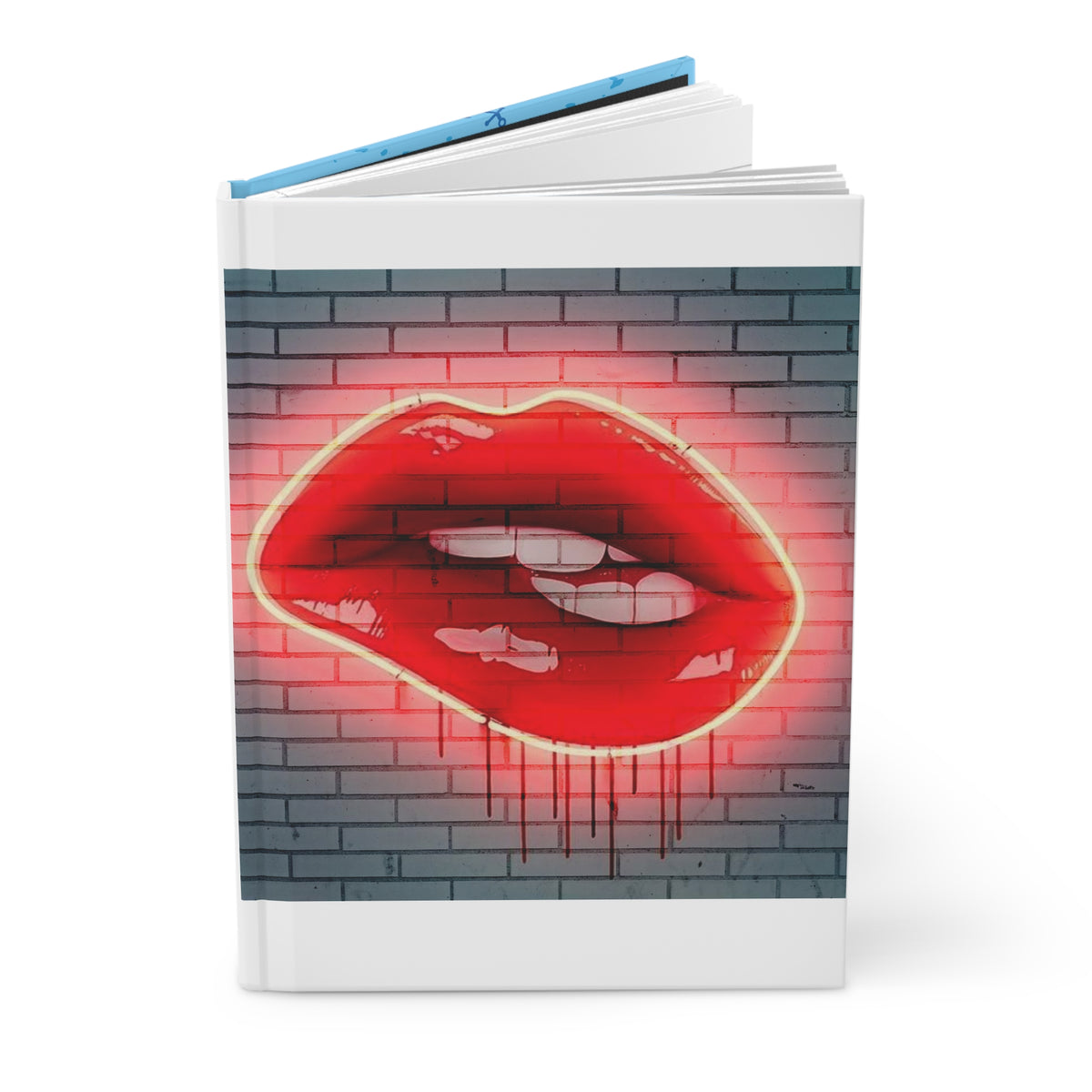 Lip Bite Hardcover Journal