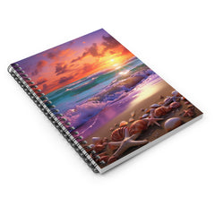 Tropical Starfish Sunset Notebook