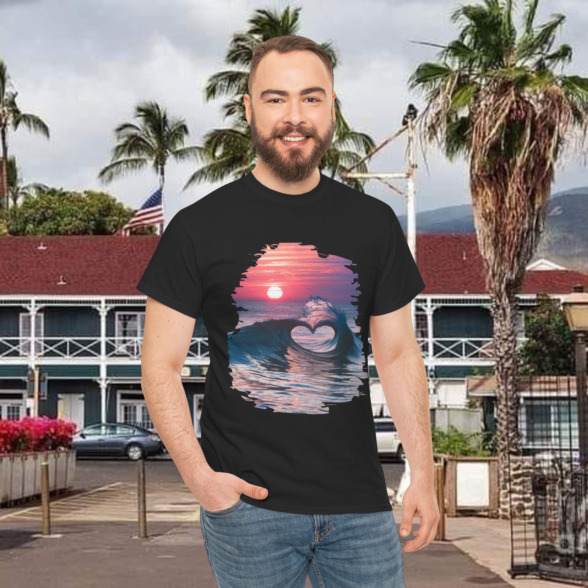 Lahaina Heavy Cotton Tee shirt Unisex