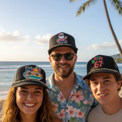 Maui christmas hats