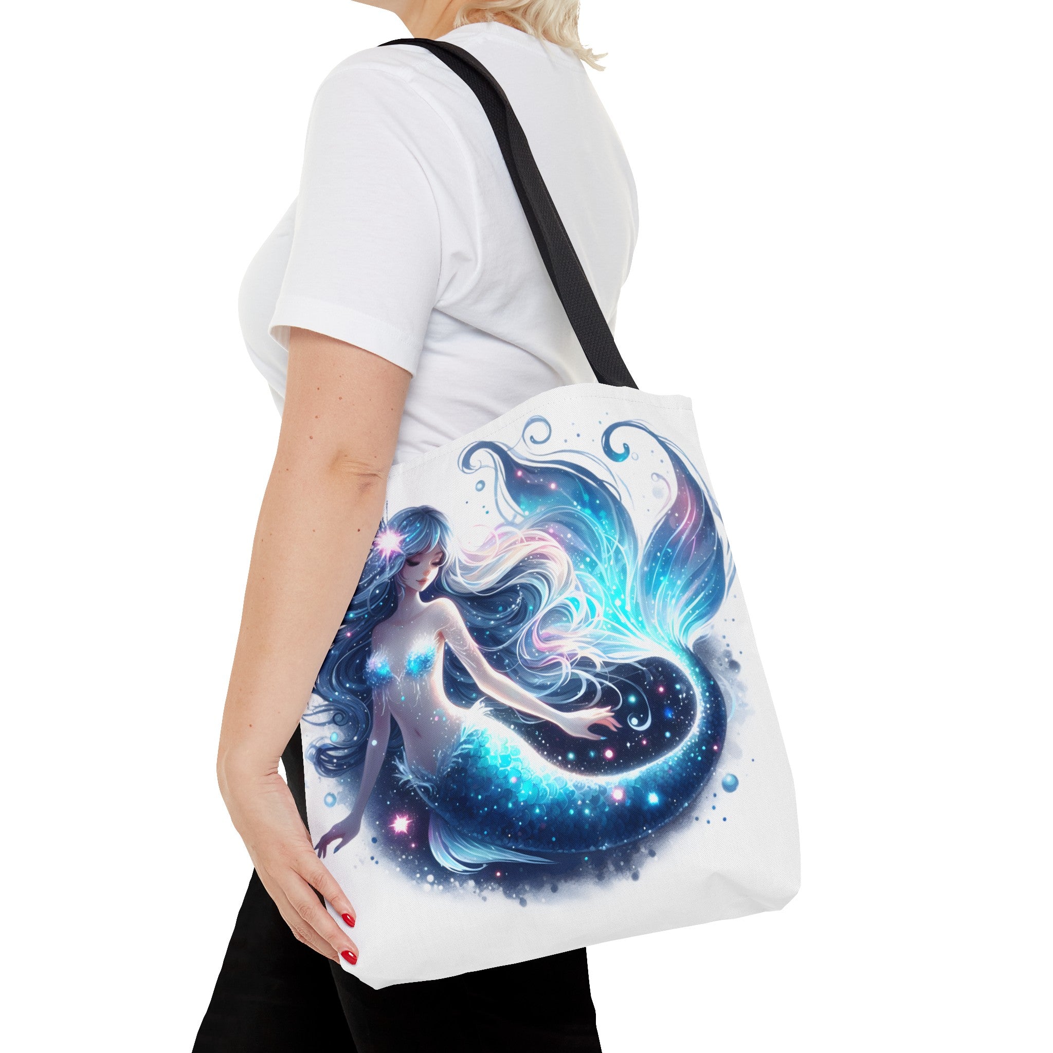 Mermaid Dreams Tote Bag – Colorful Print