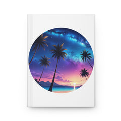 Twilight Palms Hardcover Journal