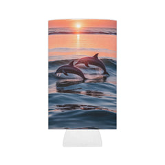 Can Cooler - 2 Dolphin Sunset