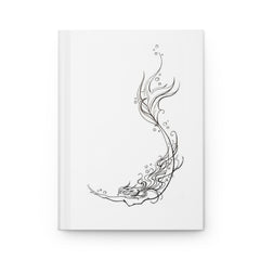 Line Mermaid Hardcover Journal