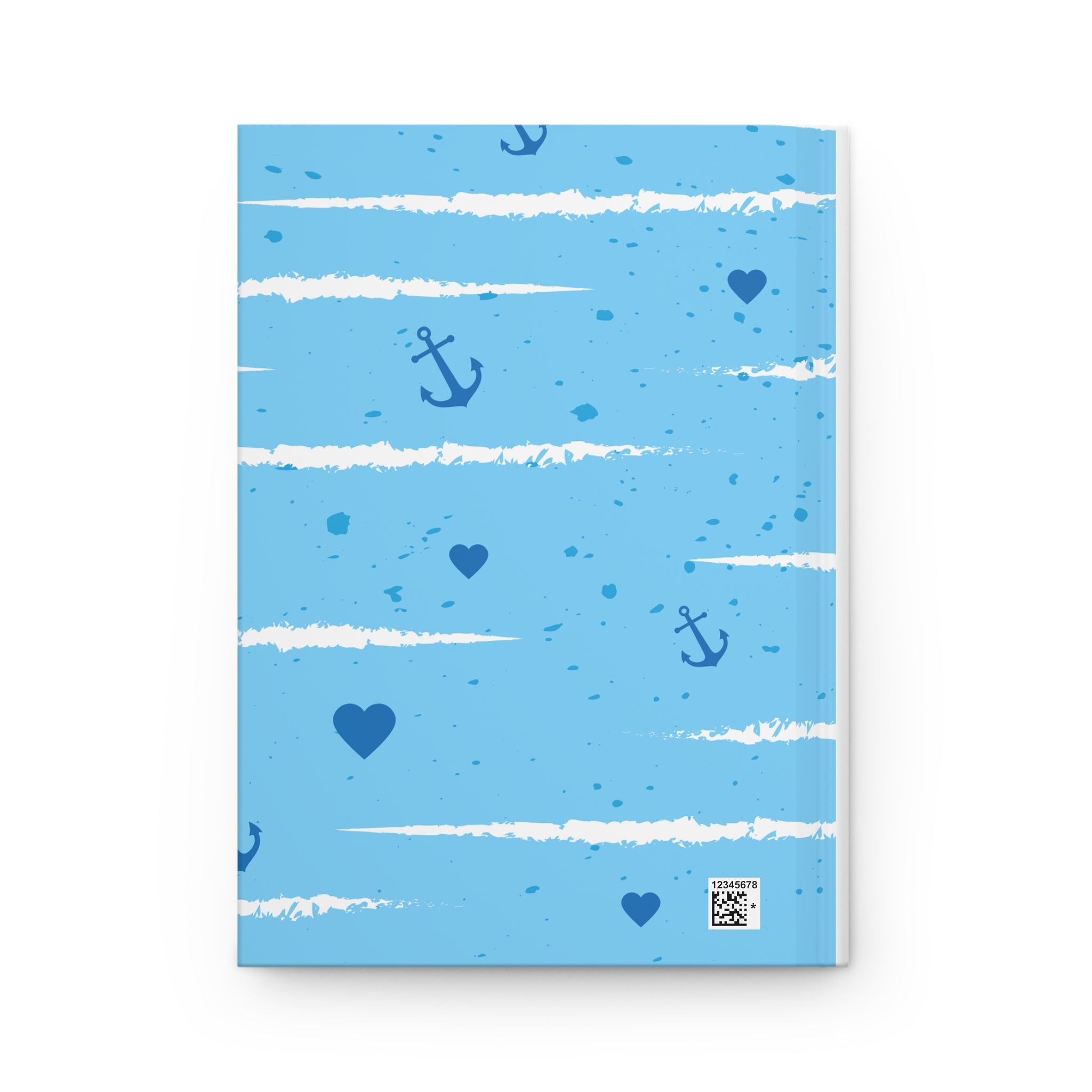 Line Mermaid Hardcover Journal