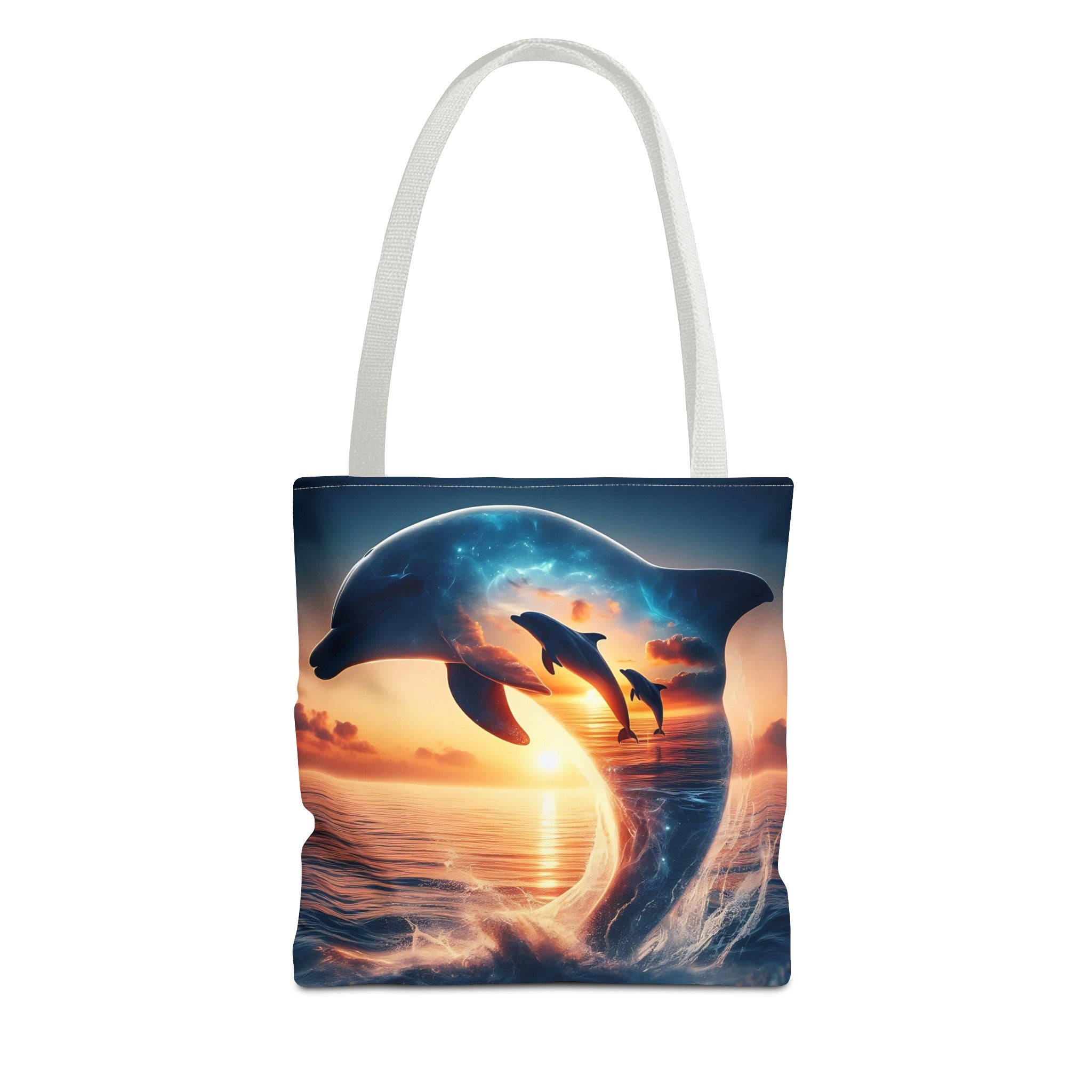 3 dolphin Tote Bag (AOP)