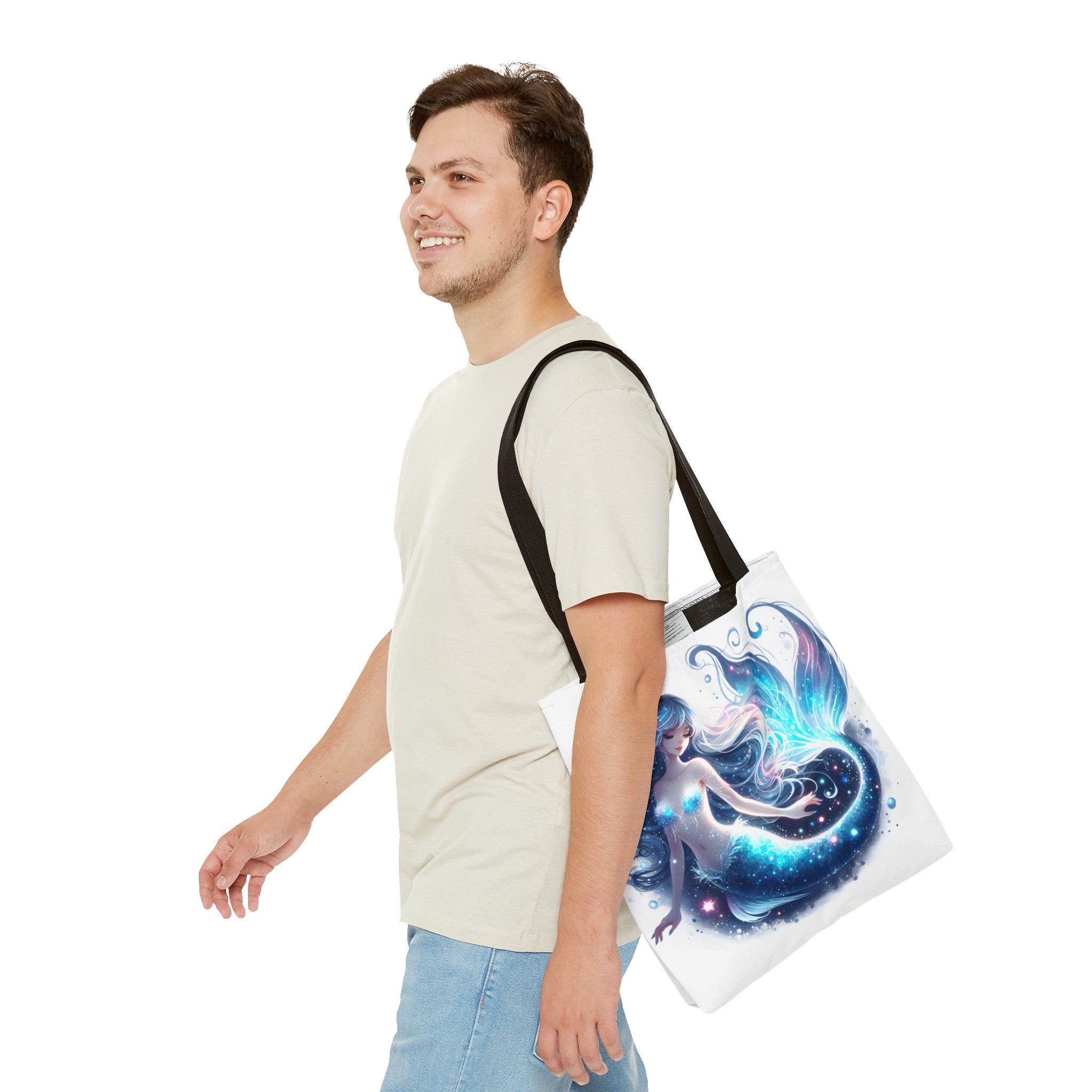 Mermaid Dreams Tote Bag – Colorful Print