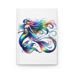 Rainbow Mermaid Hardcover Journal