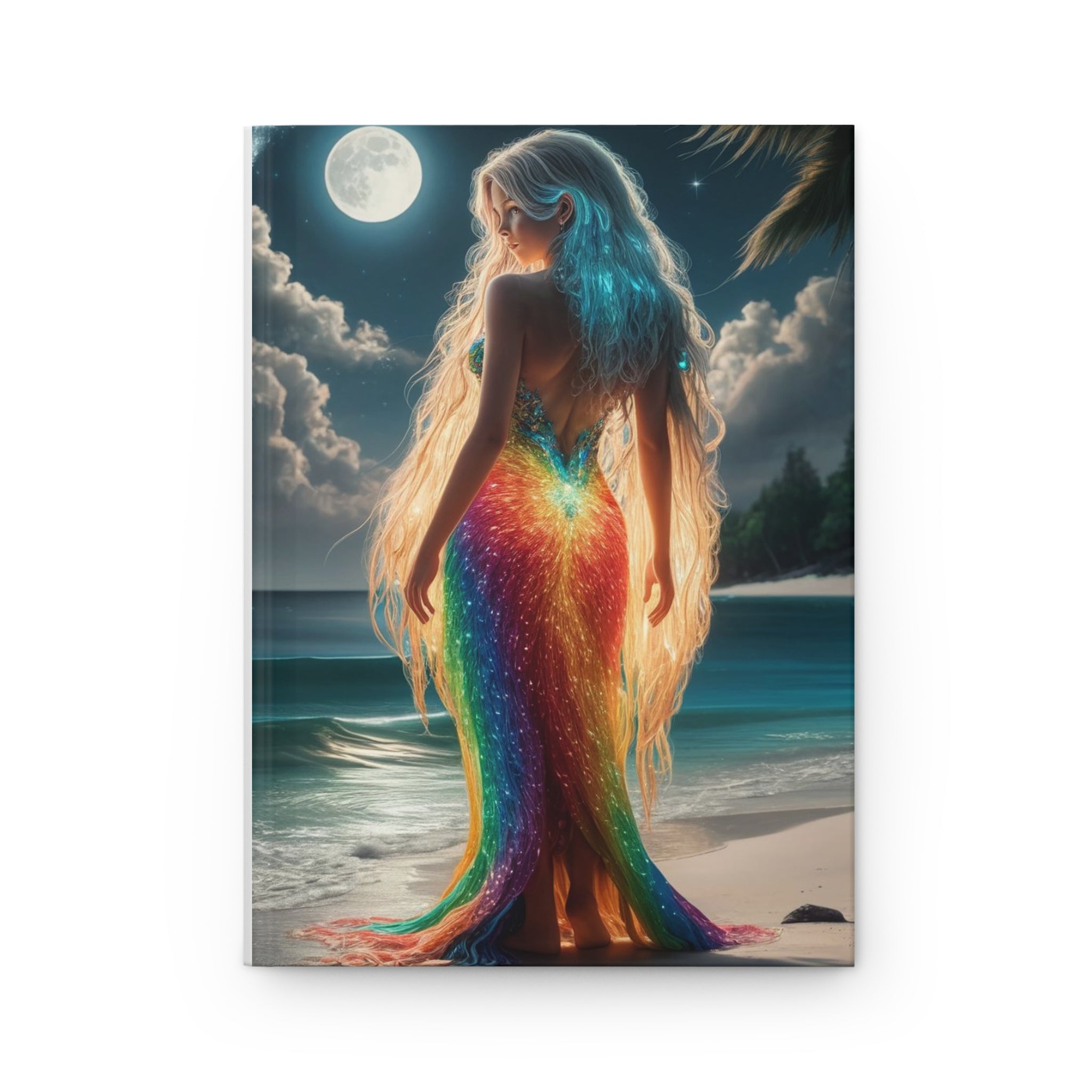 Rainbow Girl Hardcover Journal