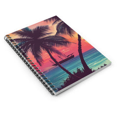 Retro Palms Notebook