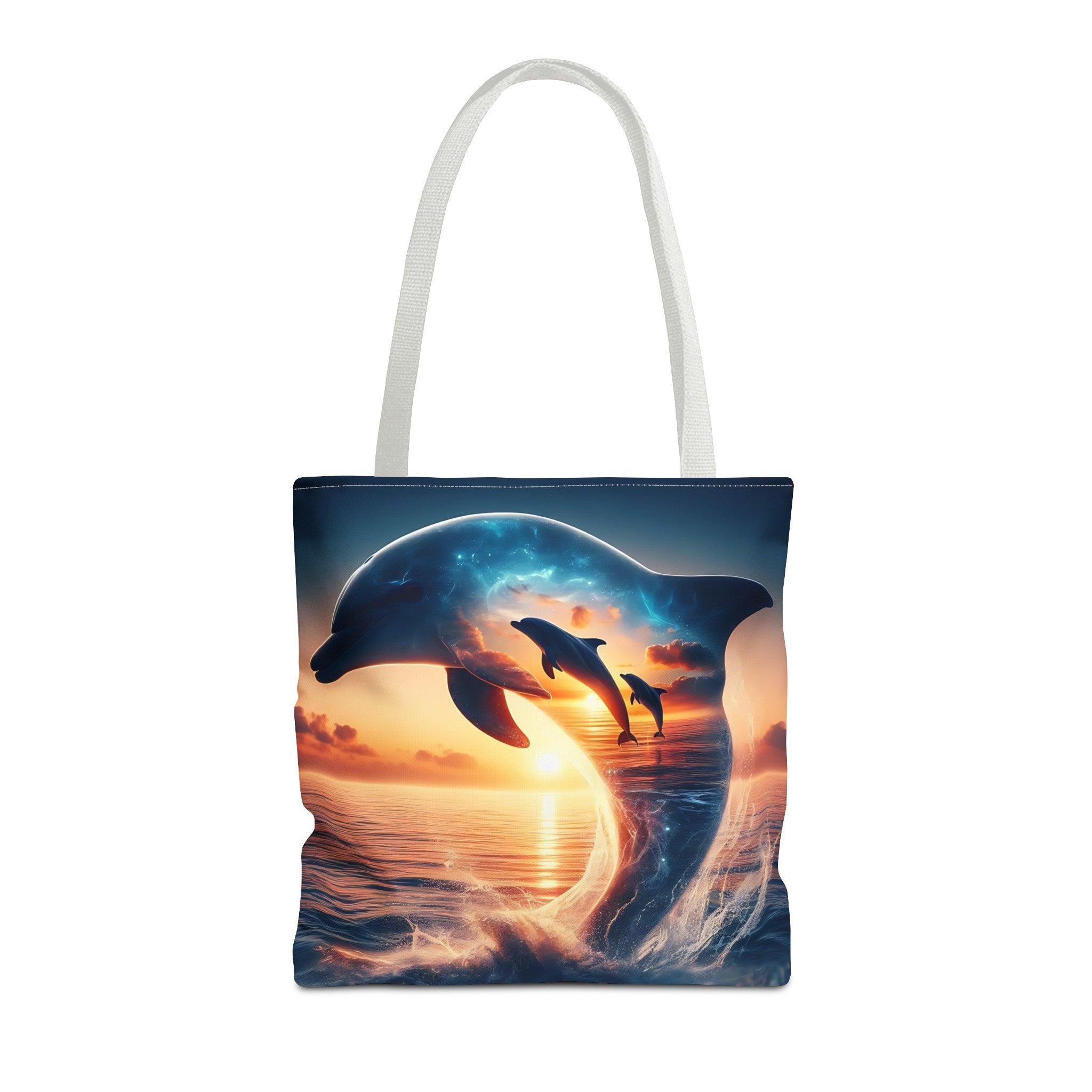 3 dolphin Tote Bag (AOP)