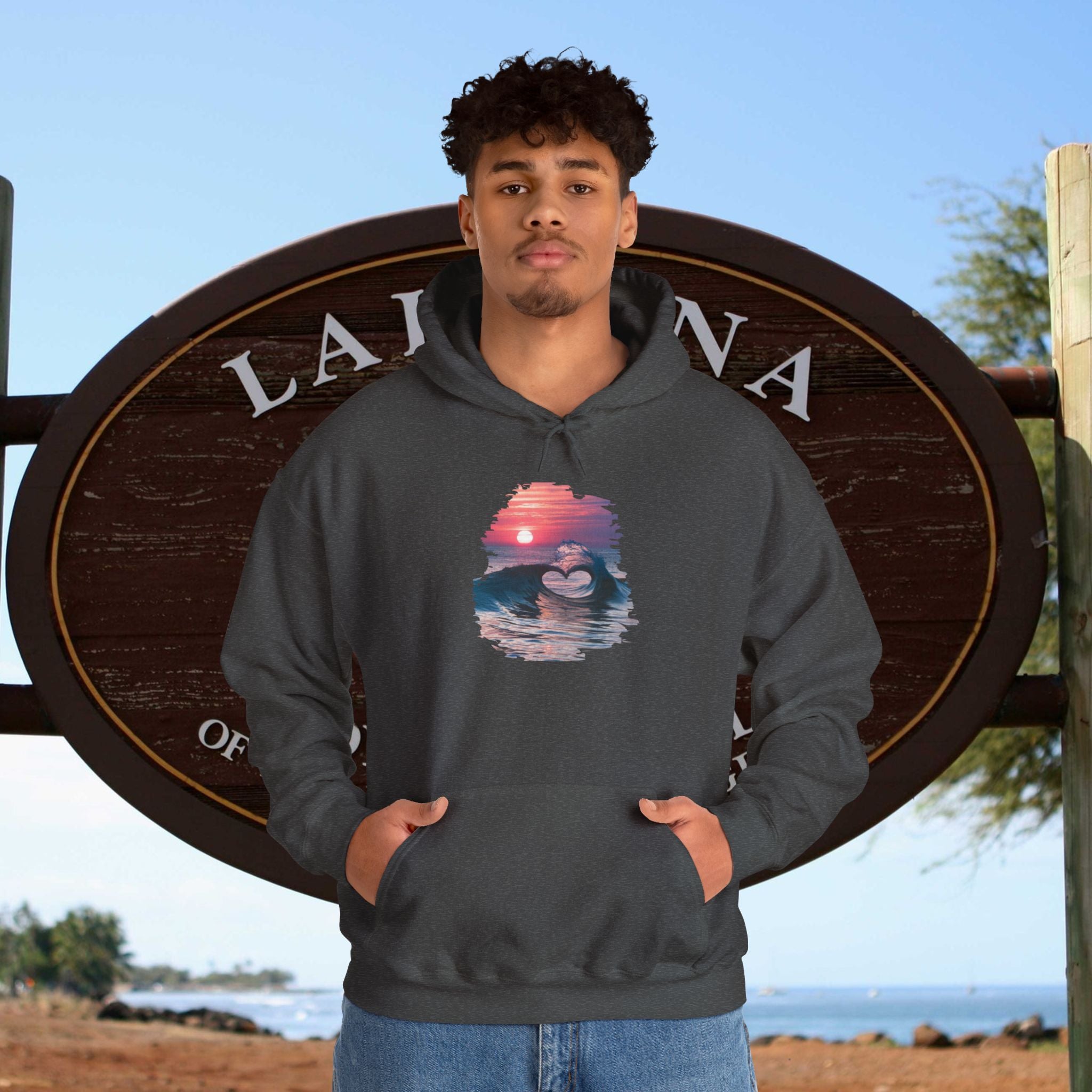 Lahaina Hooded Sweatshirt Heavy Blend Unisex