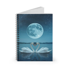 Swan Heart Notebook