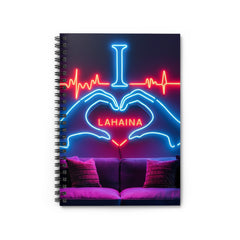 Neon Love Lahaina Notebook