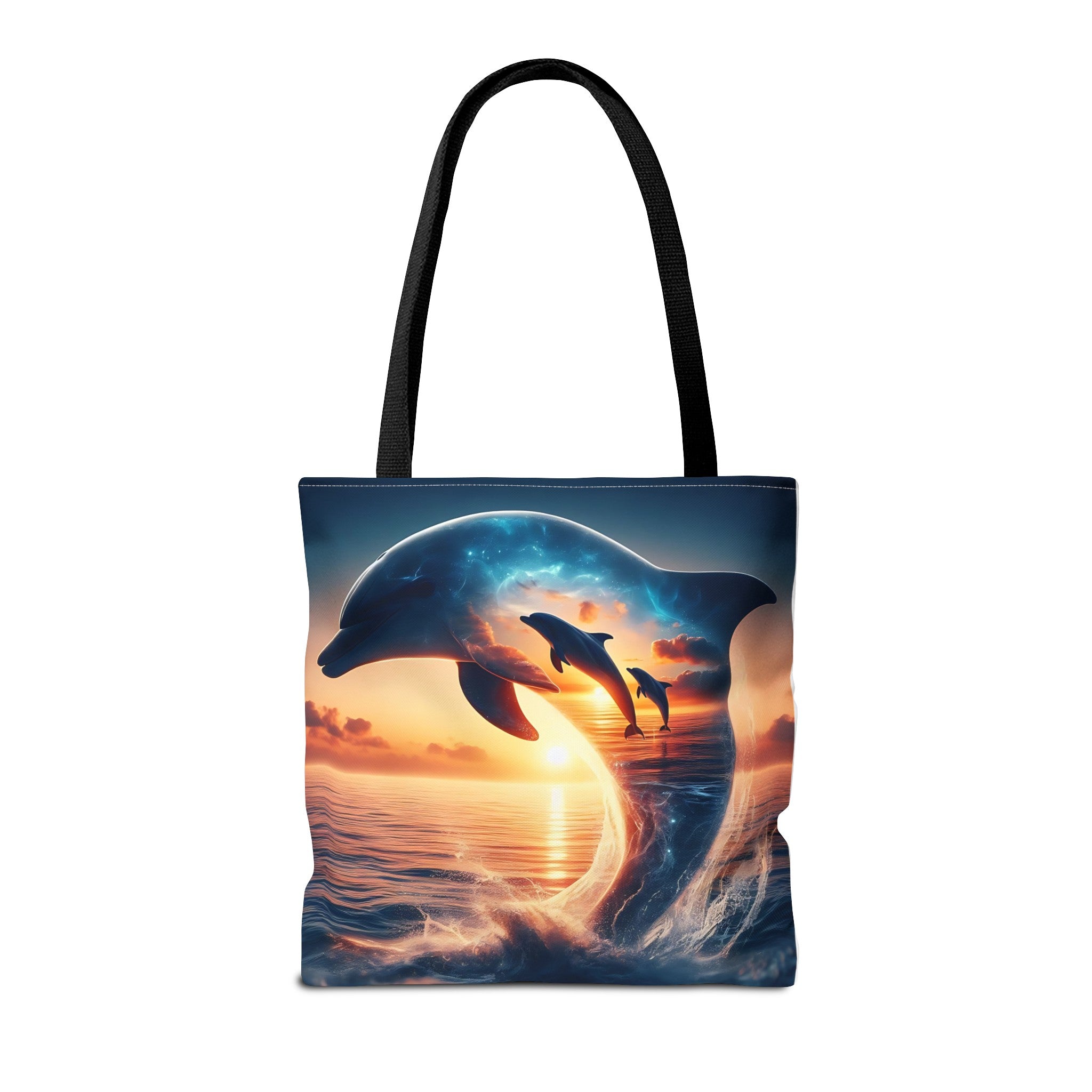 3 dolphin Tote Bag (AOP)