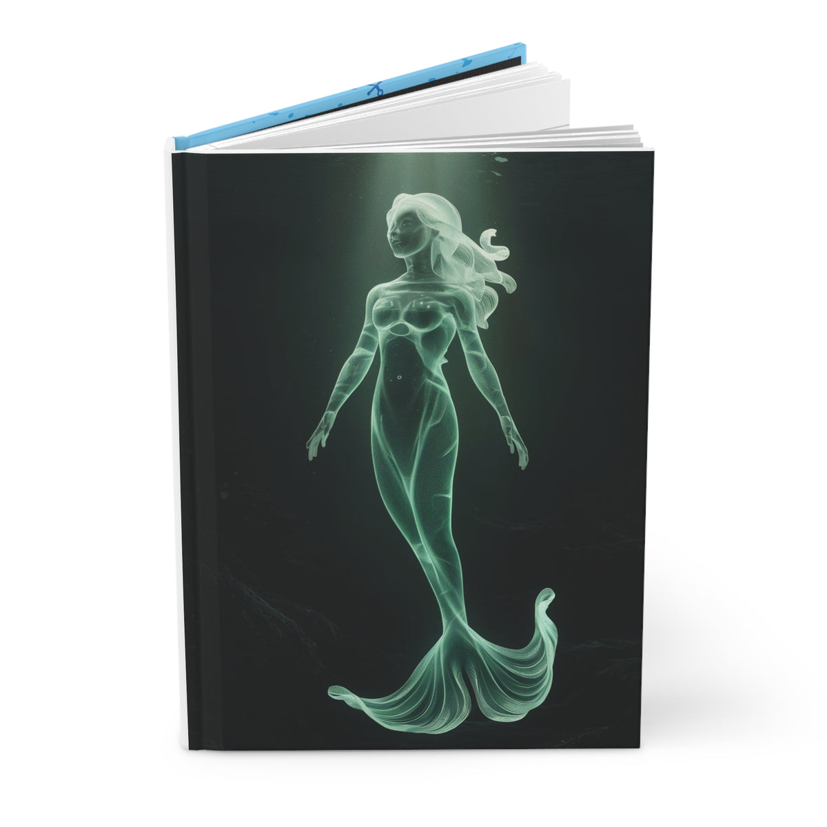 Ghostly Mermaid 1 Hardcover Journal