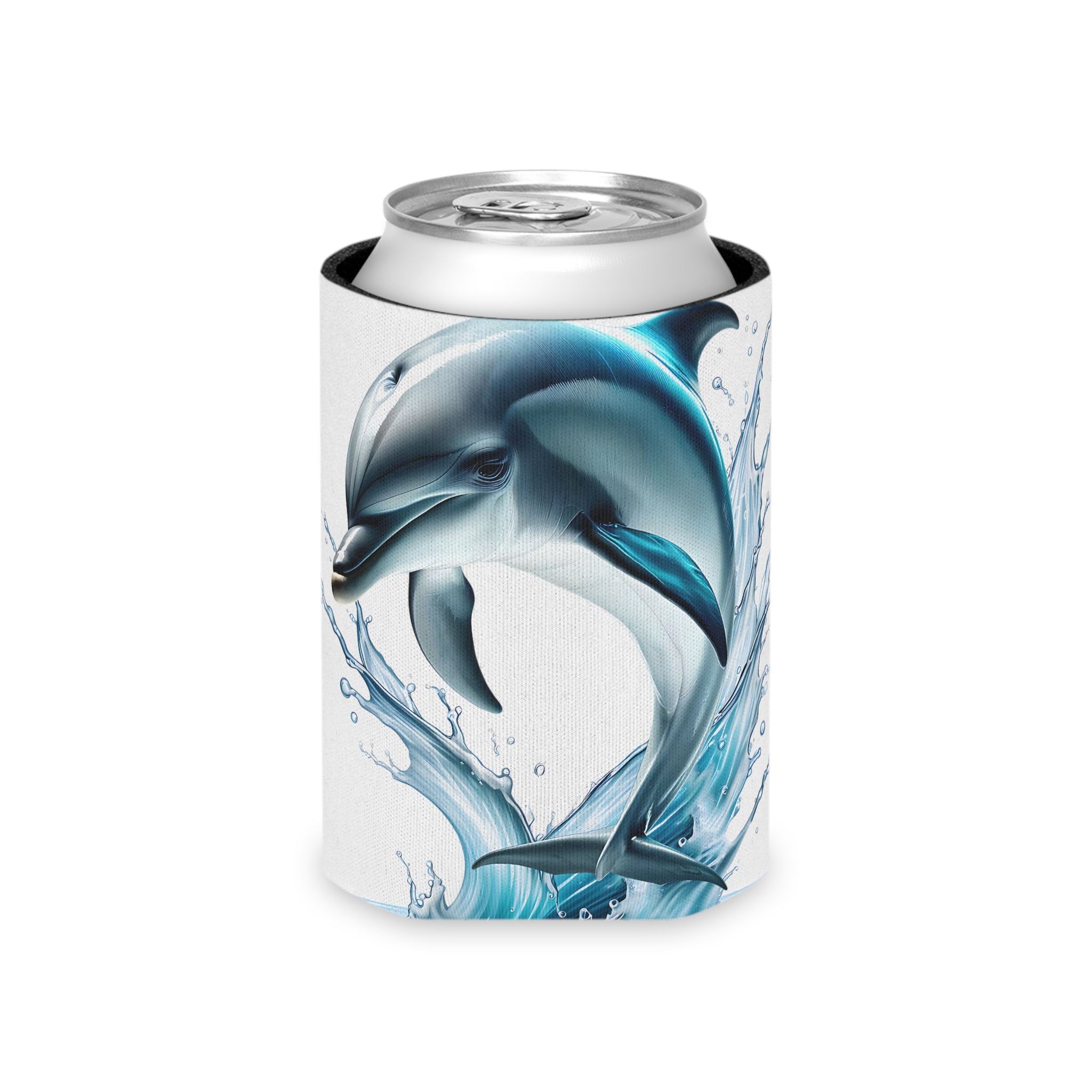 Can Cooler - Dolphin Splash