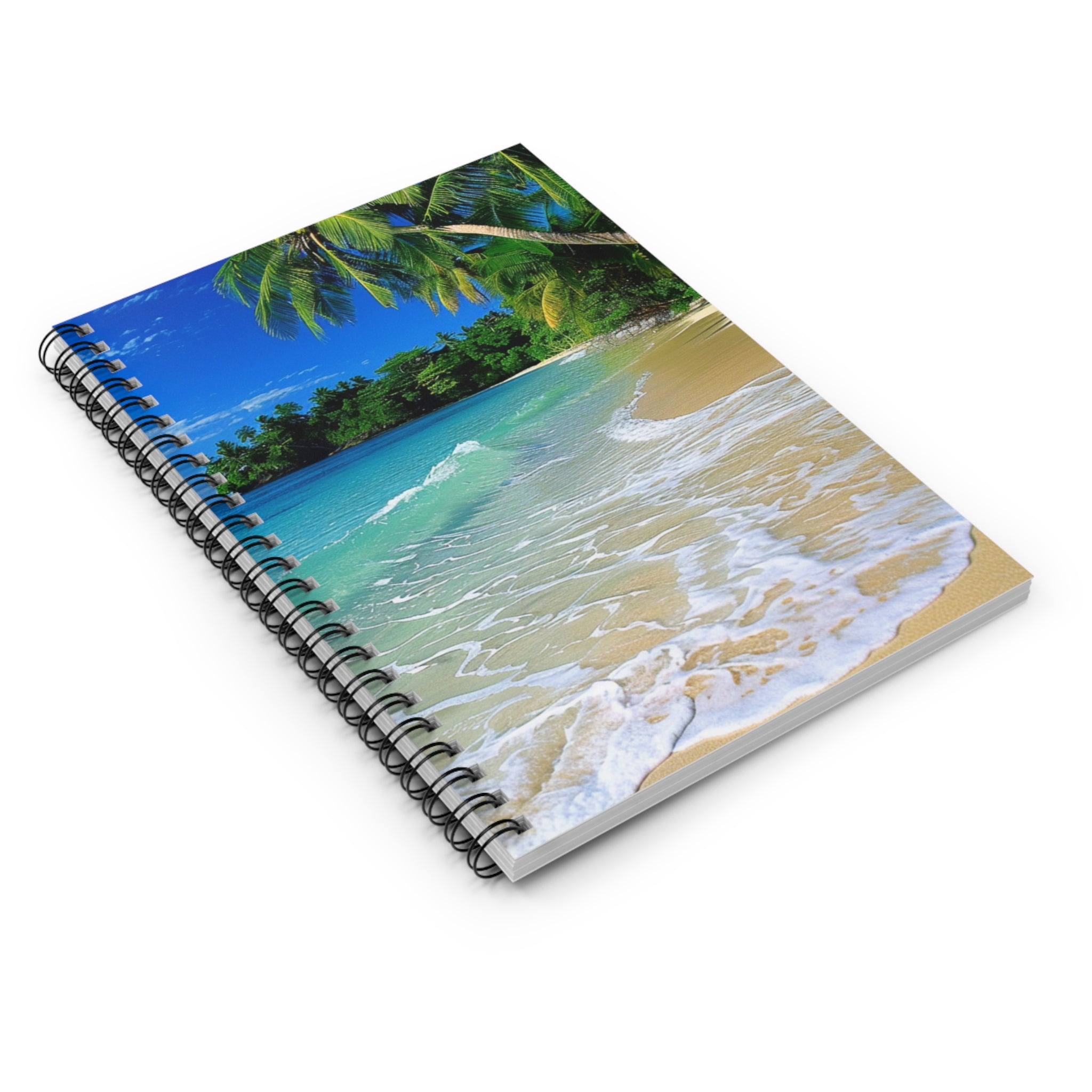 Tropical Paradise Beach Notebook