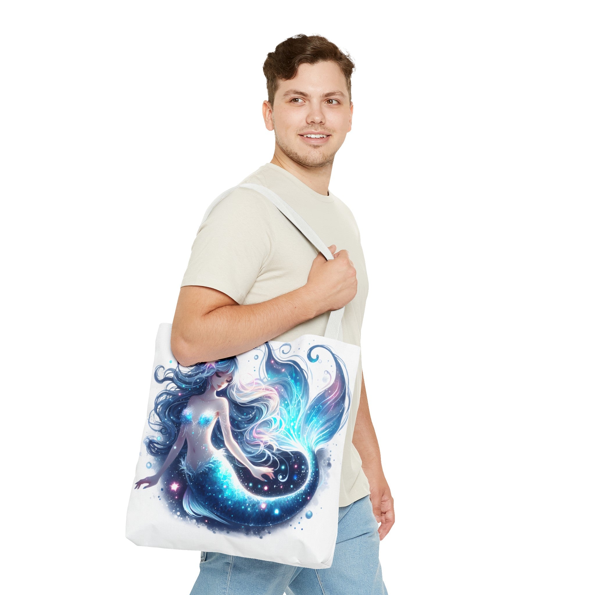 Mermaid Dreams Tote Bag – Colorful Print